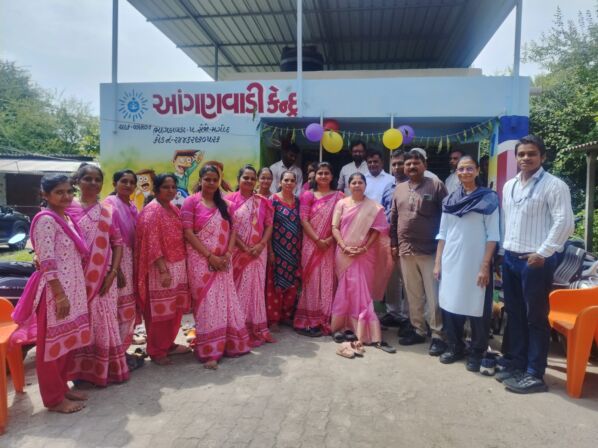 અતુલ ફાઉન્ડેશન દ્વારા ભાગડાવડા અને ટૂકવાડા ગામમાં નવનિર્મિત આંગણવાડીઓનું લોકાર્પણ કરવામાં આવ્યું